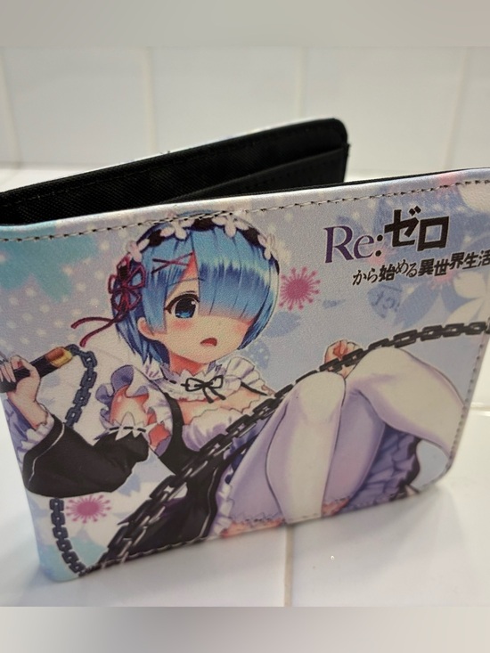Box Lunch Handbags - Re:Zero Rem Anime Wallet - Like New